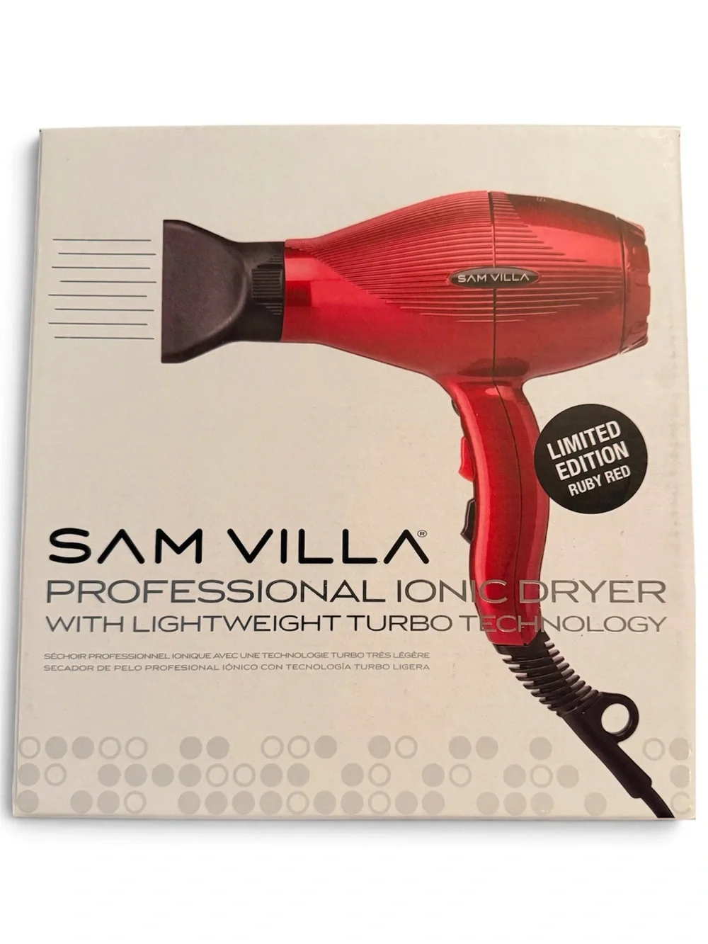 Limited Edition Hair Dryer — Ruby Red